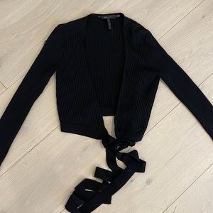 BCBG wrap top